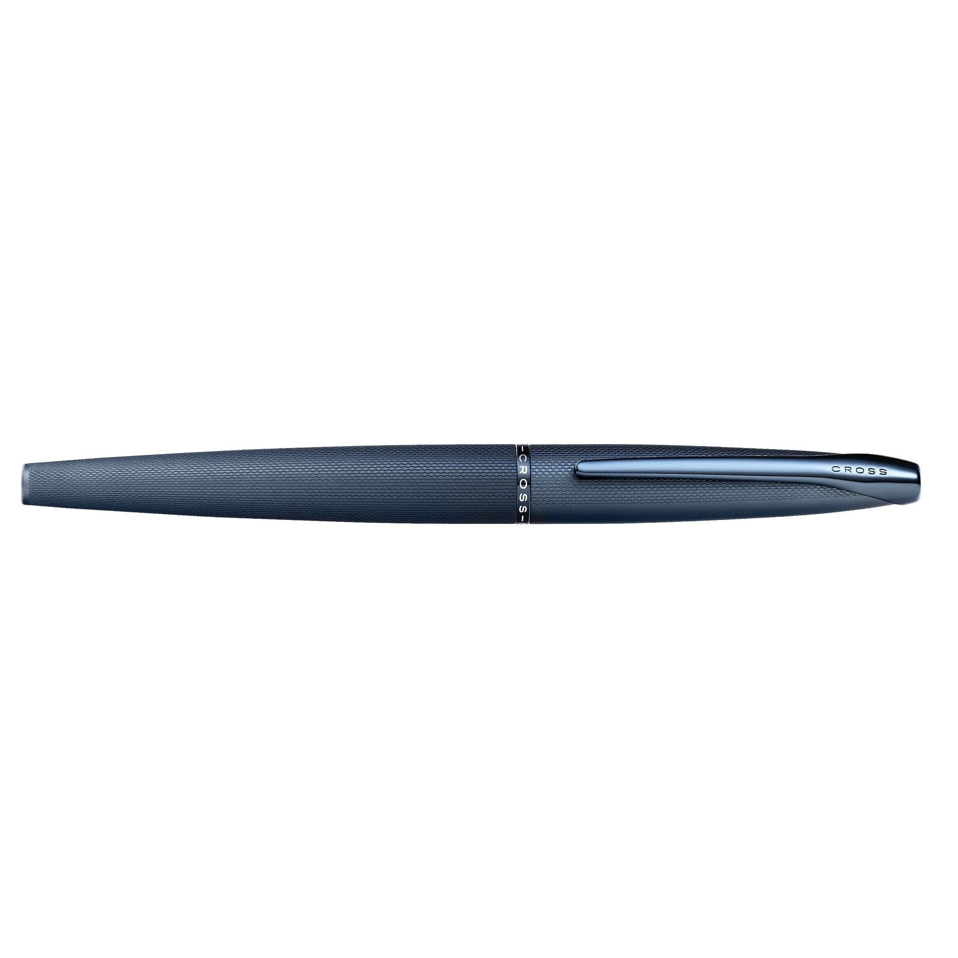 ATX Sabdblasted Dark Blue Fountain Pen - Medium