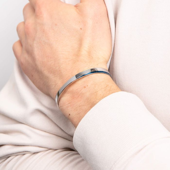 SS Blue plain bang