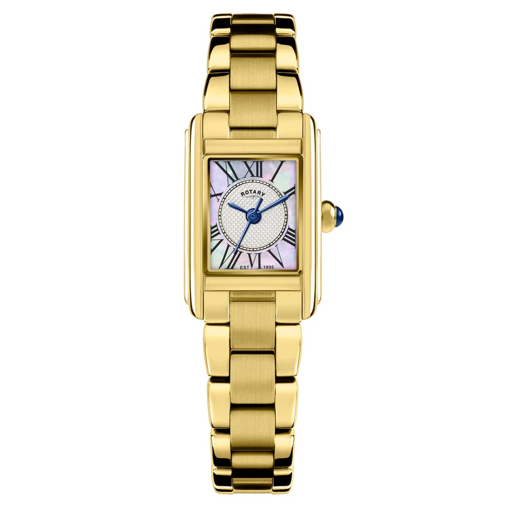 Heritage Astoria yellow gold coated bracelet watch
