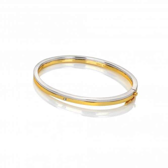 Parellel Two Tone Bangle