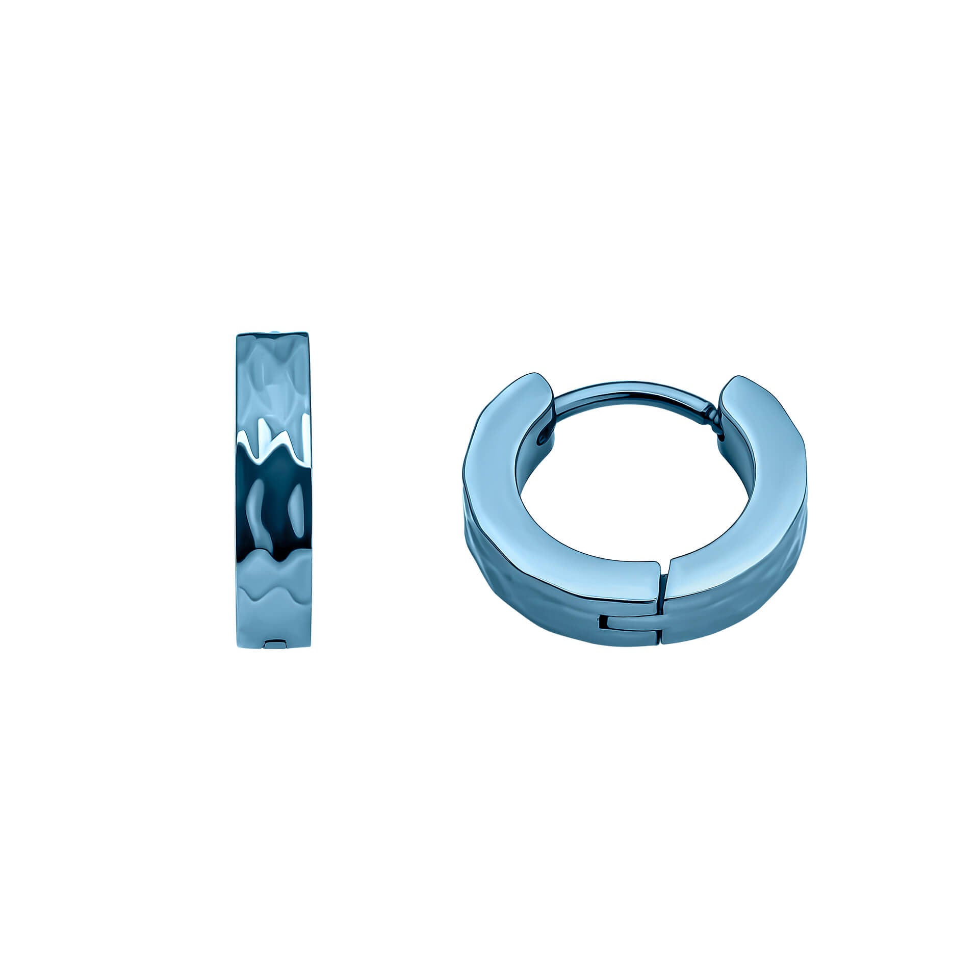 FB Stainless steel blue hoops