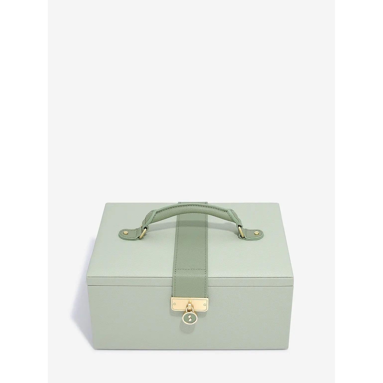 Luxury Classic Jewellery Box - Sage Green