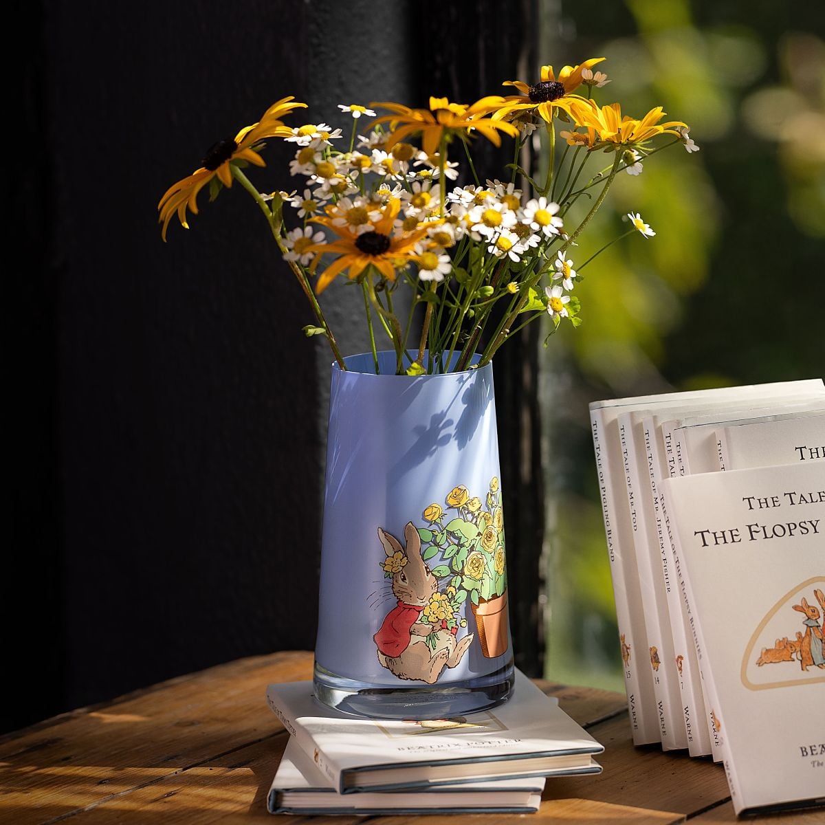 Beatrix Potter Flared Vase - Mrs Tiggy Winkle