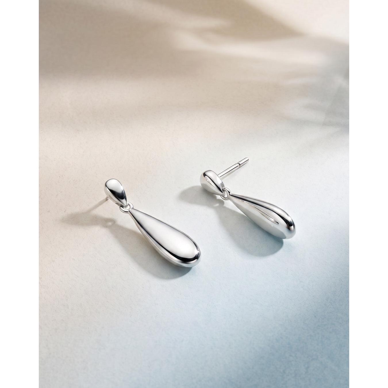 Coast Pebble Smooth Mini Drop Earrings