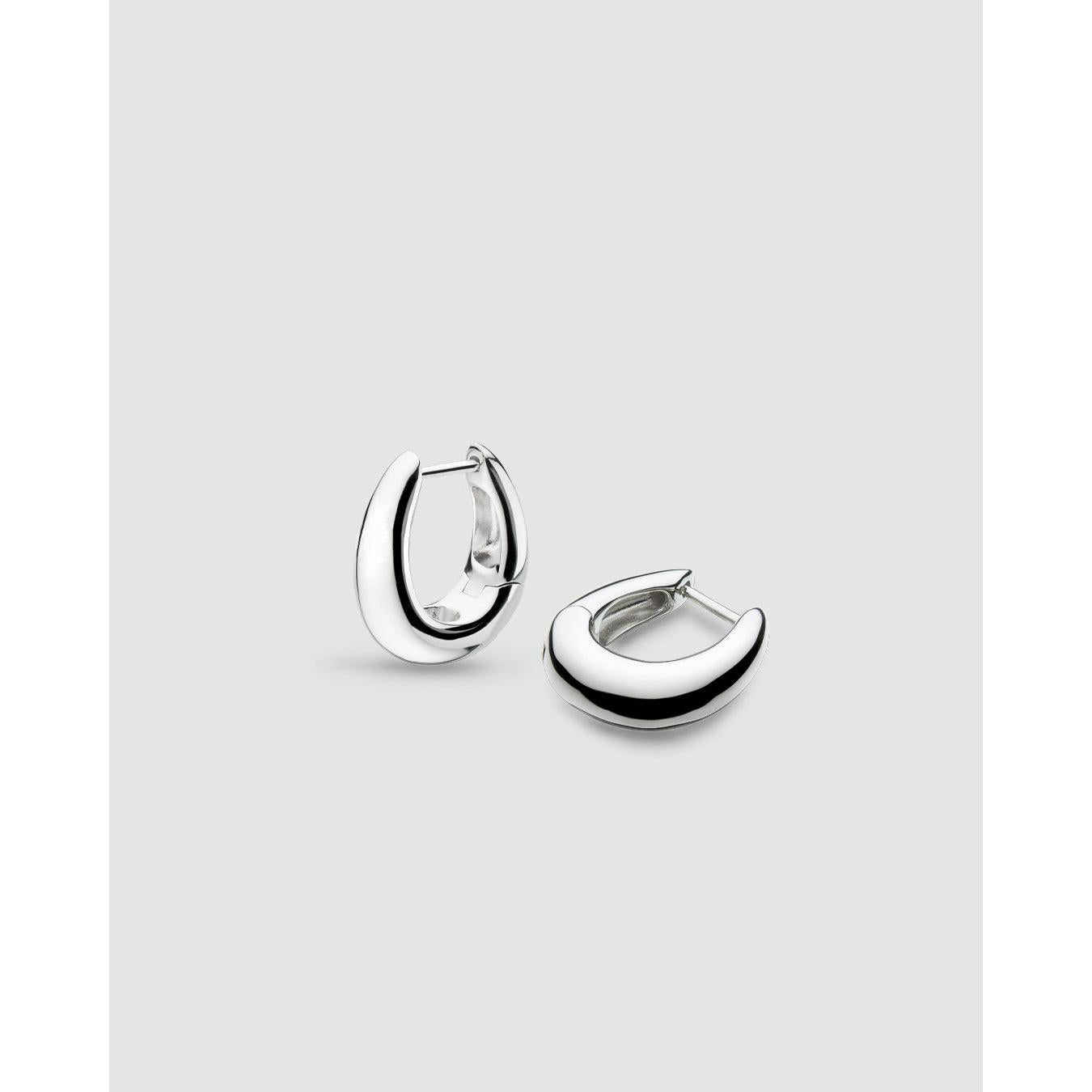 Coast Pebble Smooth Hoop Earrings
