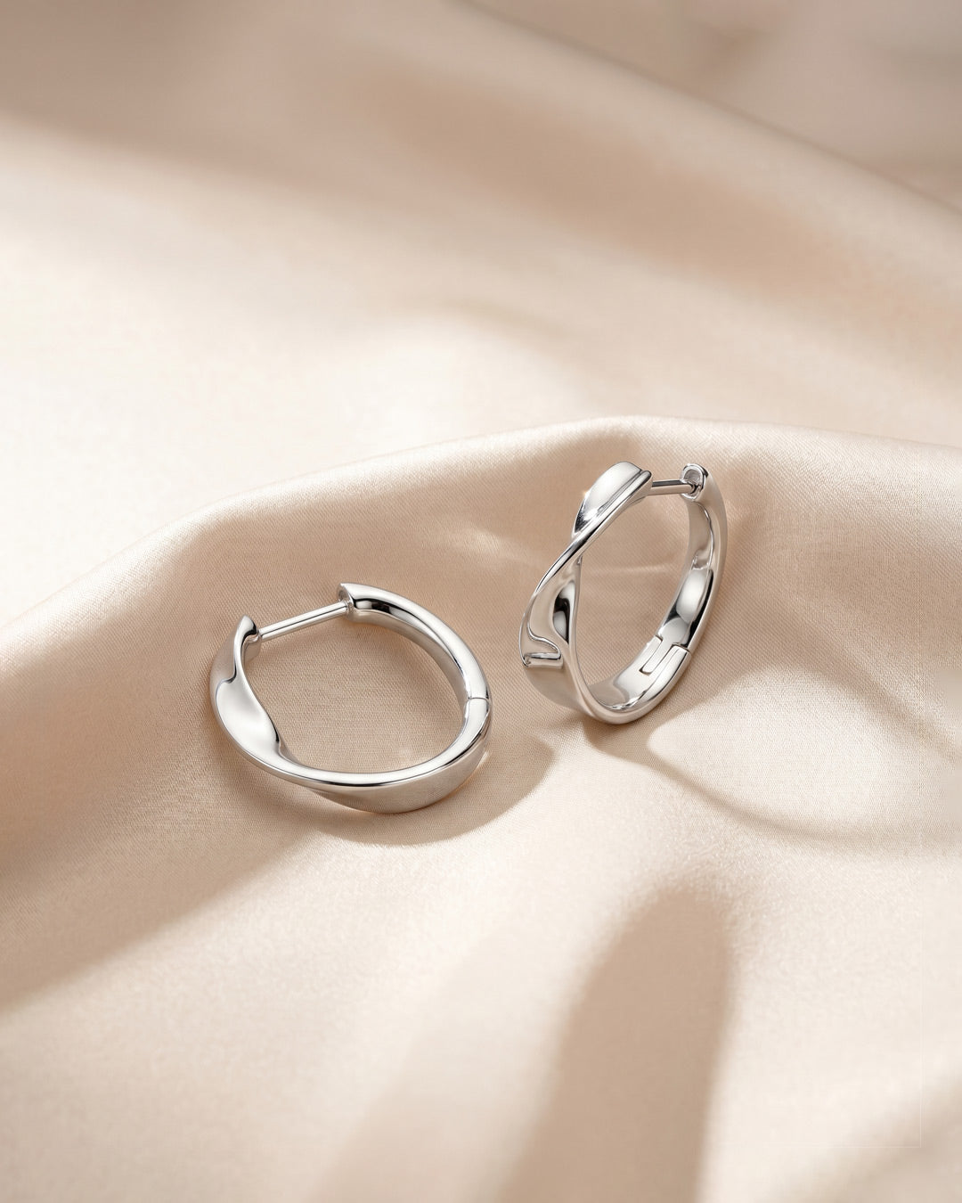 Kit Heath Serenity Curve Hoop Earrings