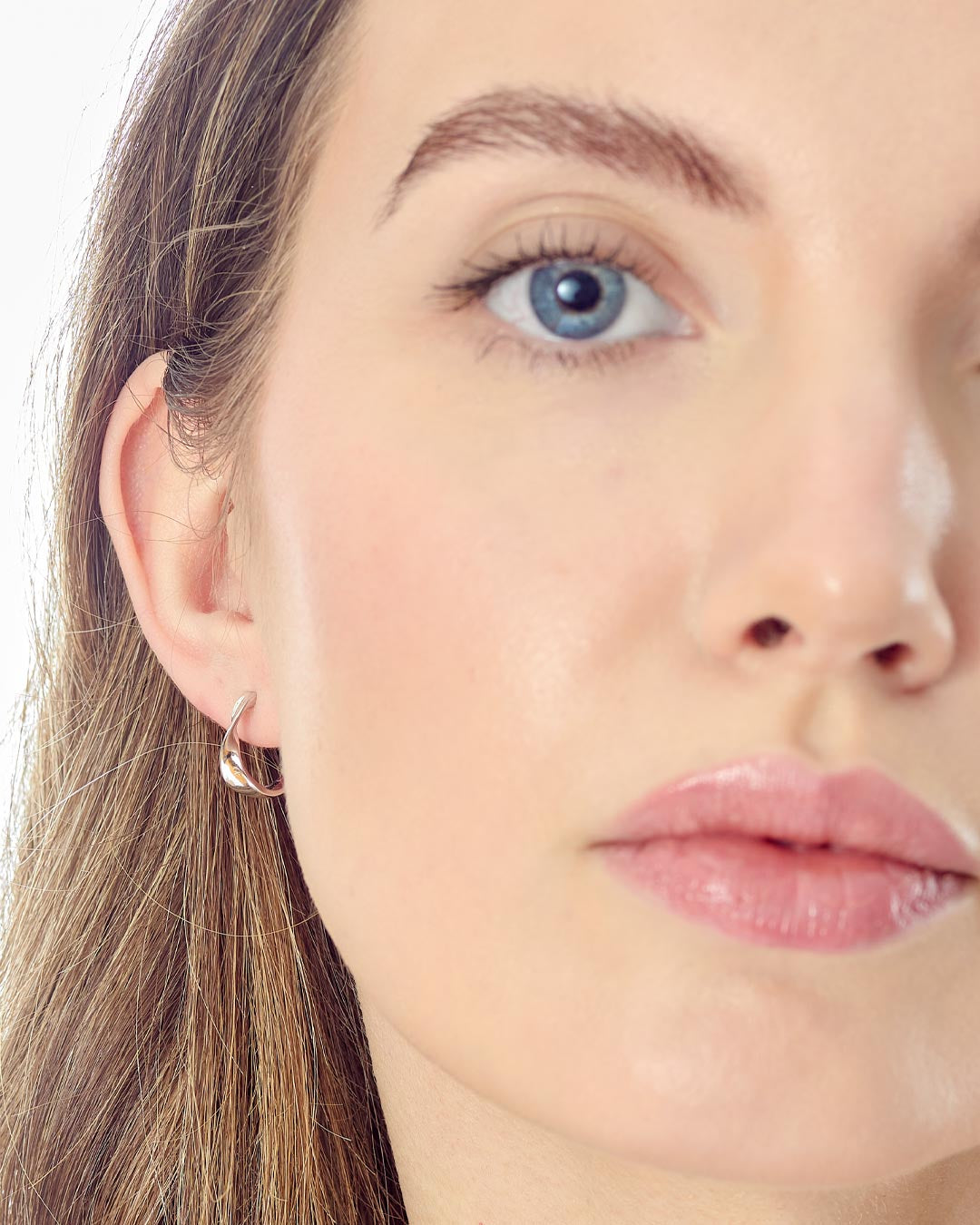 Kit Heath Serenity Curve Hoop Earrings