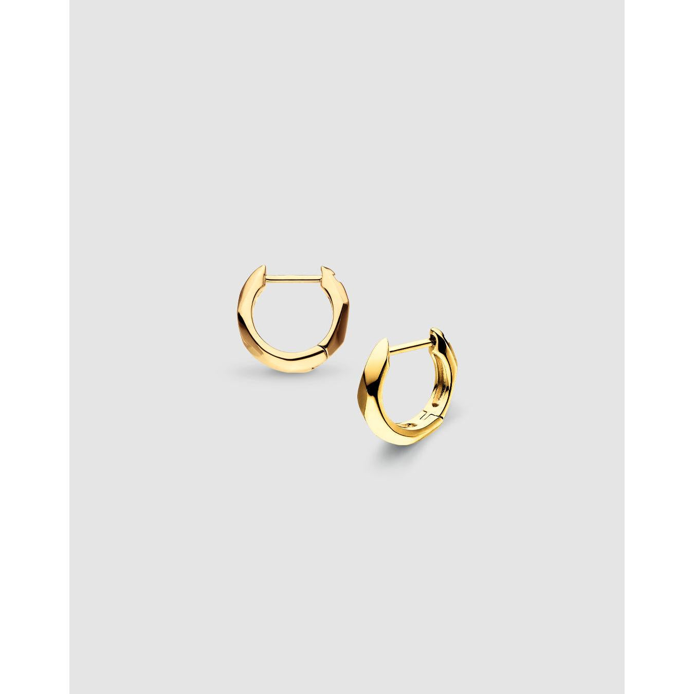 Kit Heath Glint Geo Golden Hoop Earrings