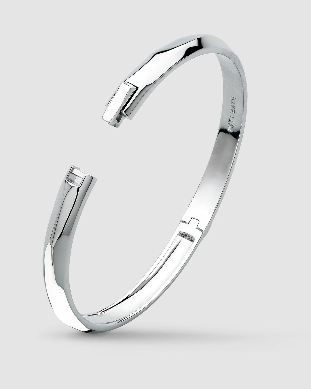 Kit Heath Glint Geo Hinged Bangle