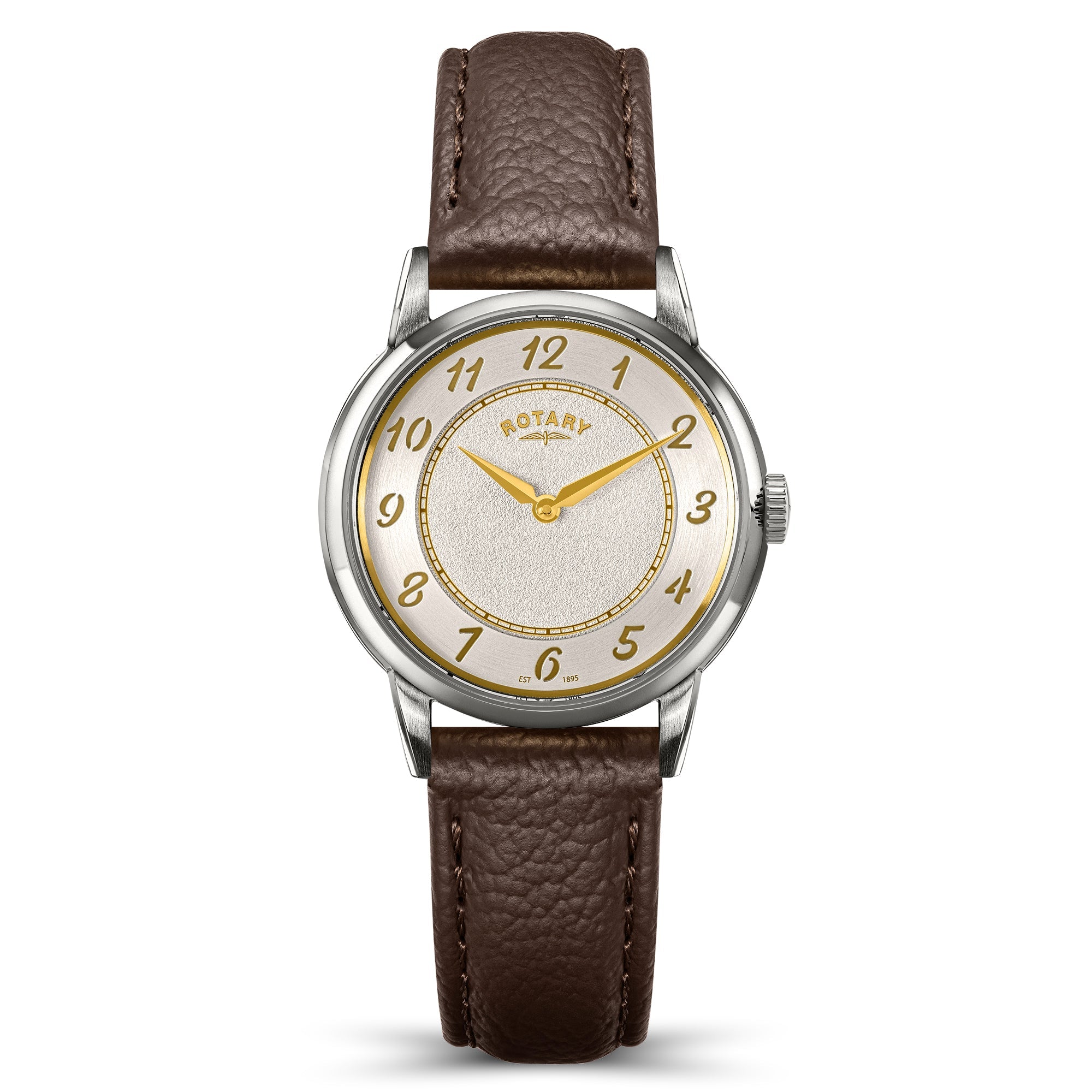 An everyday classic 2 hand quartz watch.