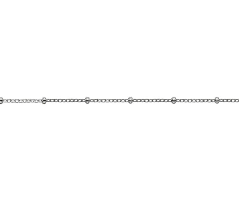 Silver trace 1.7mm bead station