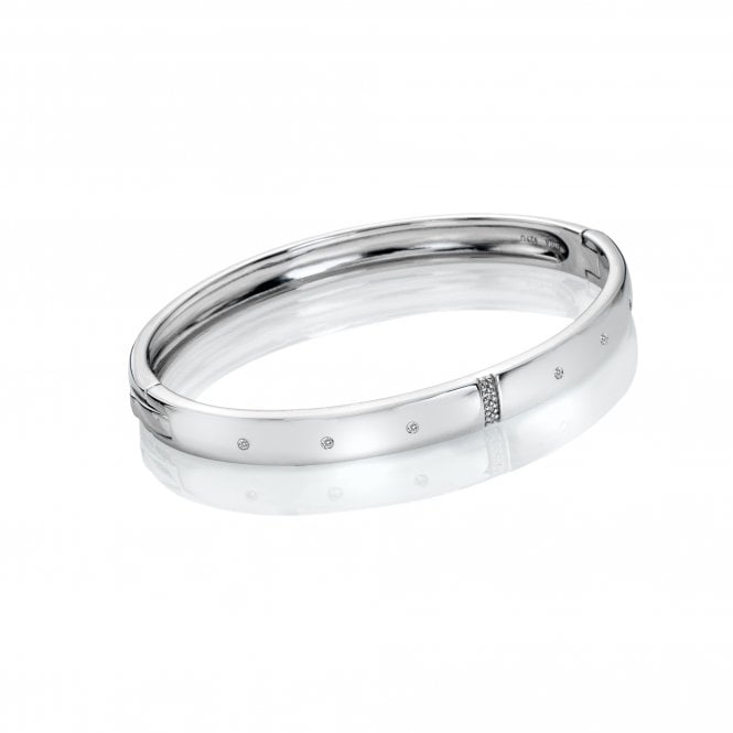 HD Silver Much Loved 4-Dia Bangle