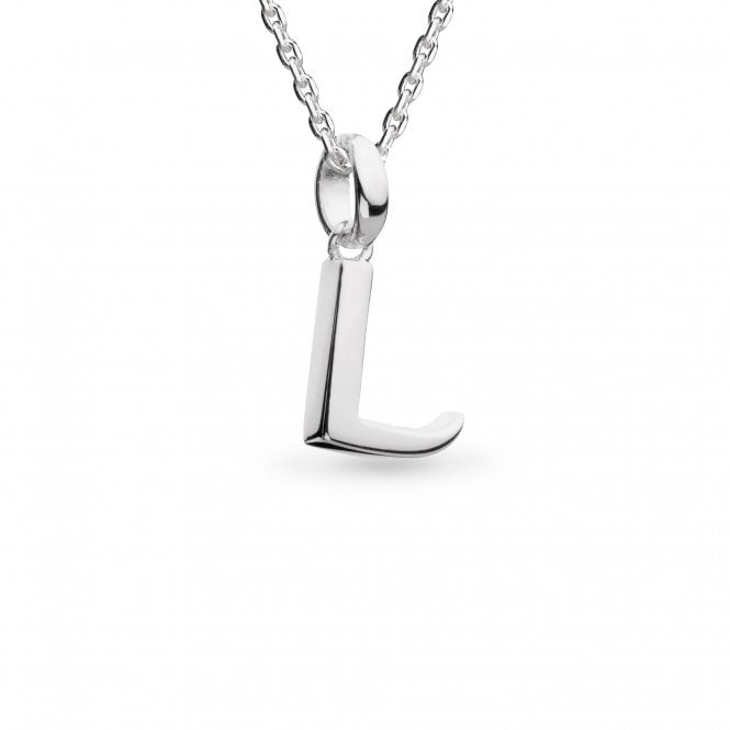 KH Silver Signature Skript Capital L Ncklce