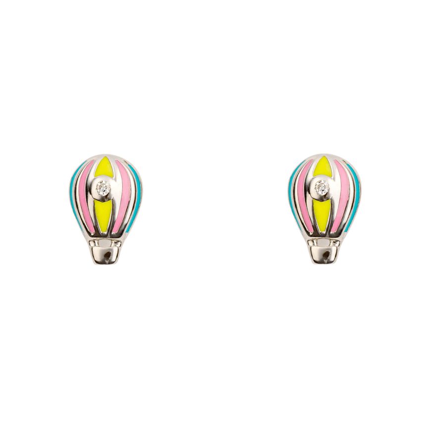 Multi enamel balloon studs