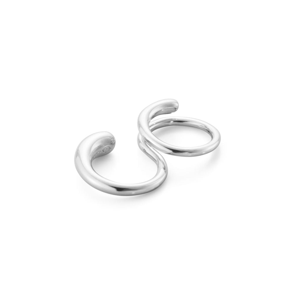 Silver Mercy Double Ring