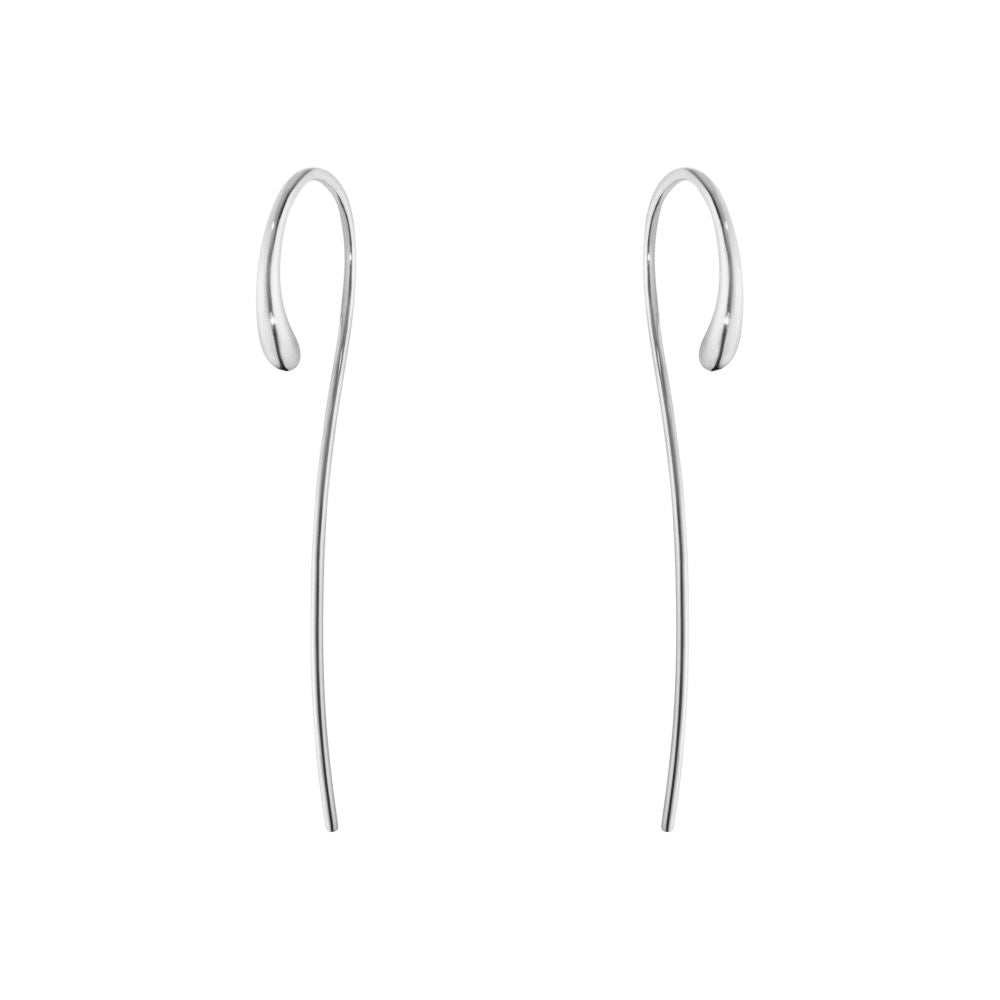 Silver Mercy Long Earrings