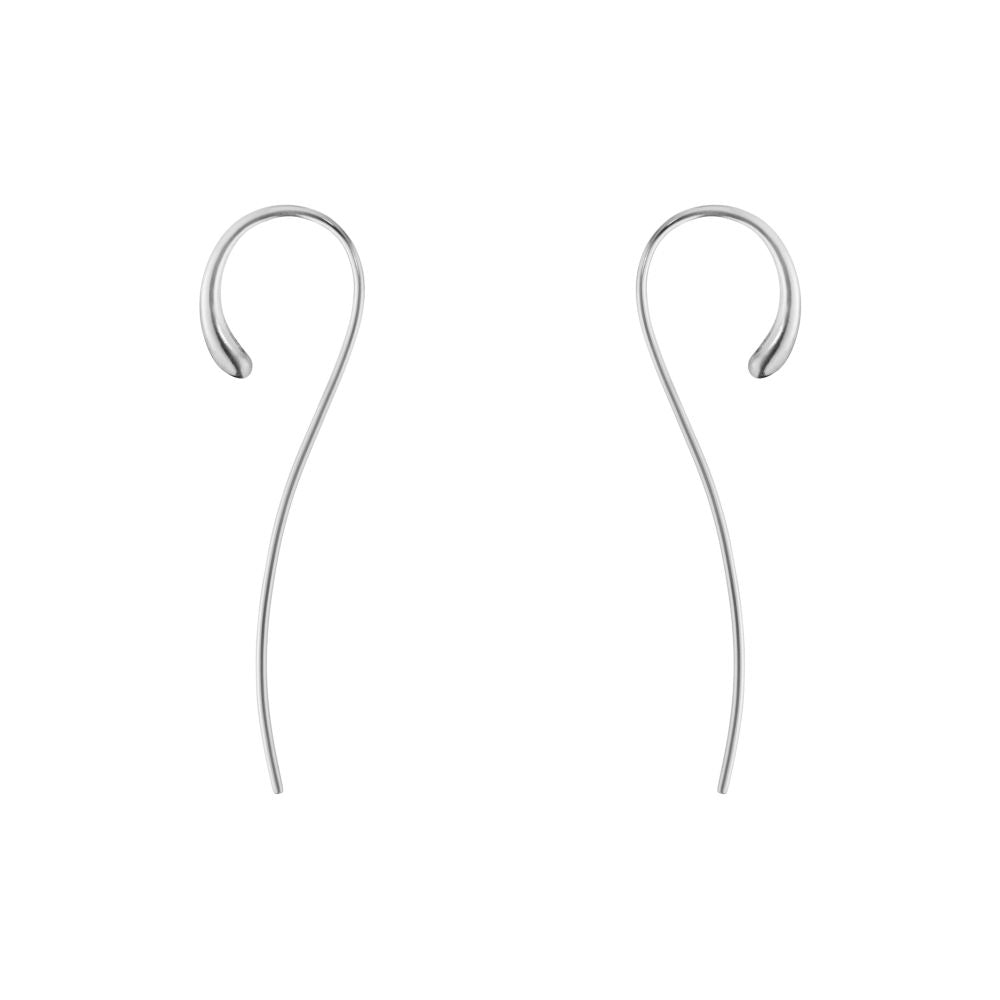 Silver Mercy Long Earrings