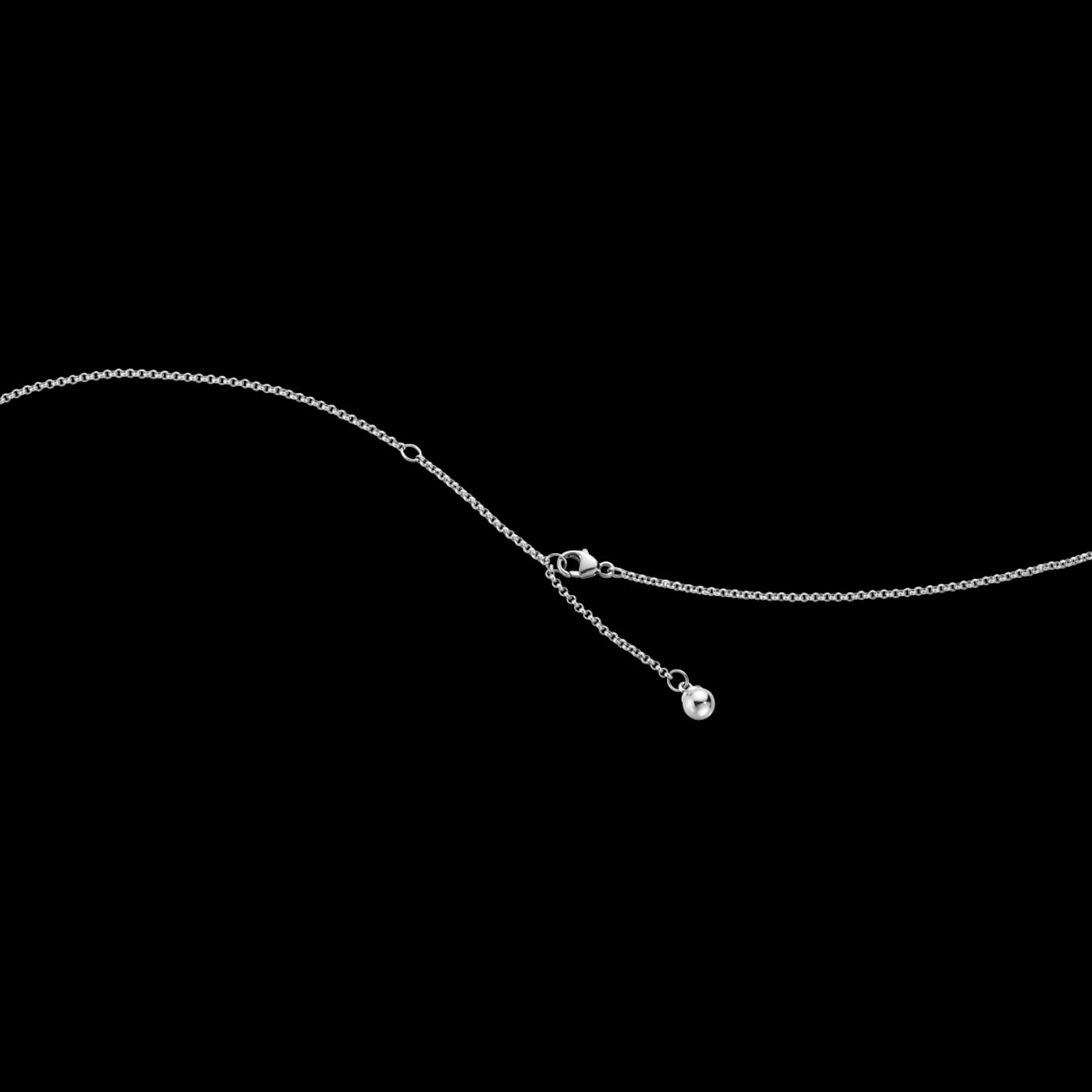 Silver Moonlight Grapes LongPendant