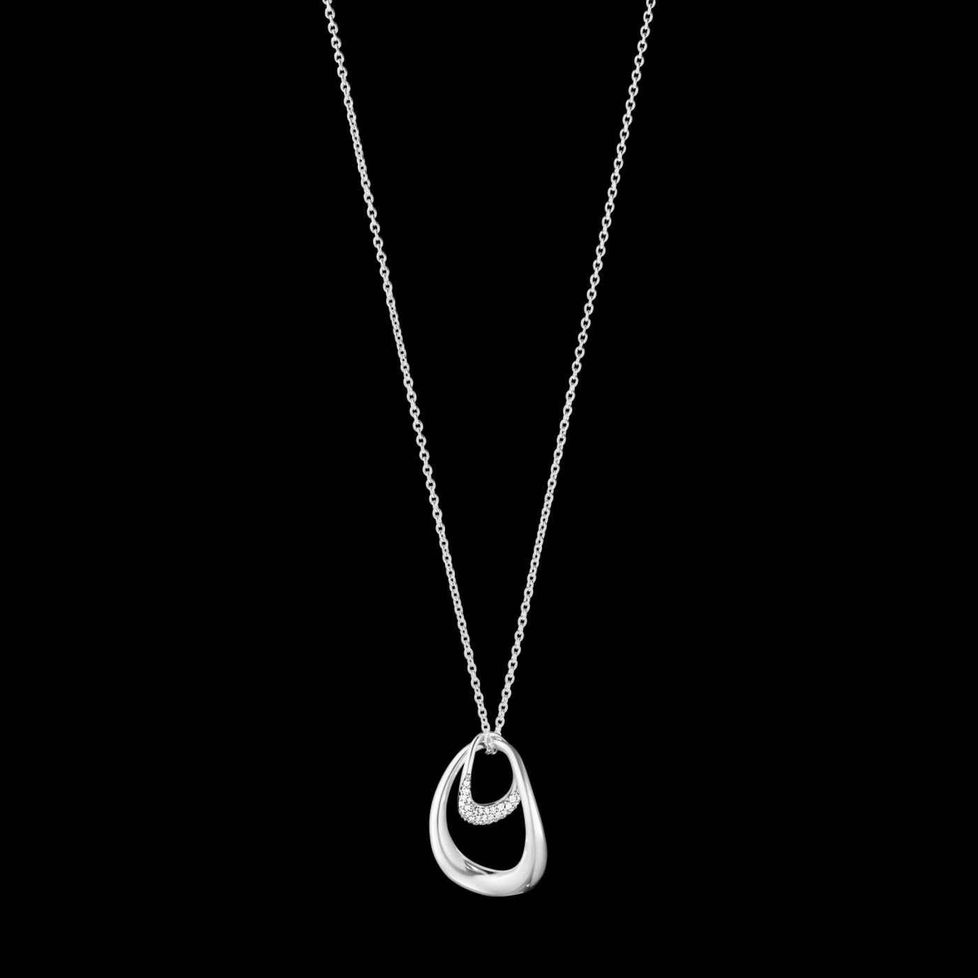 Silver Offspring Diamond Set Pendant