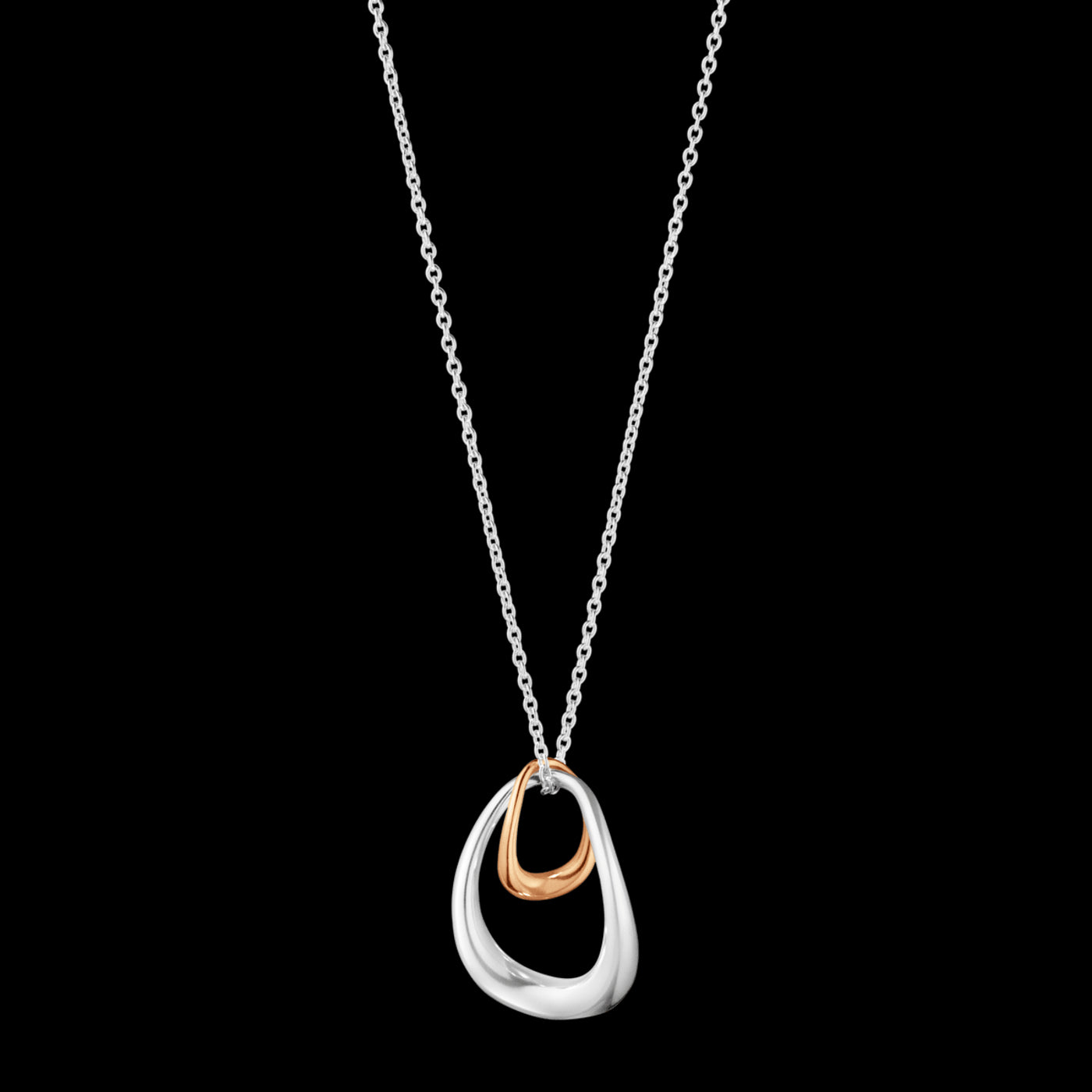 Silver Offspring Two Tone Pendant