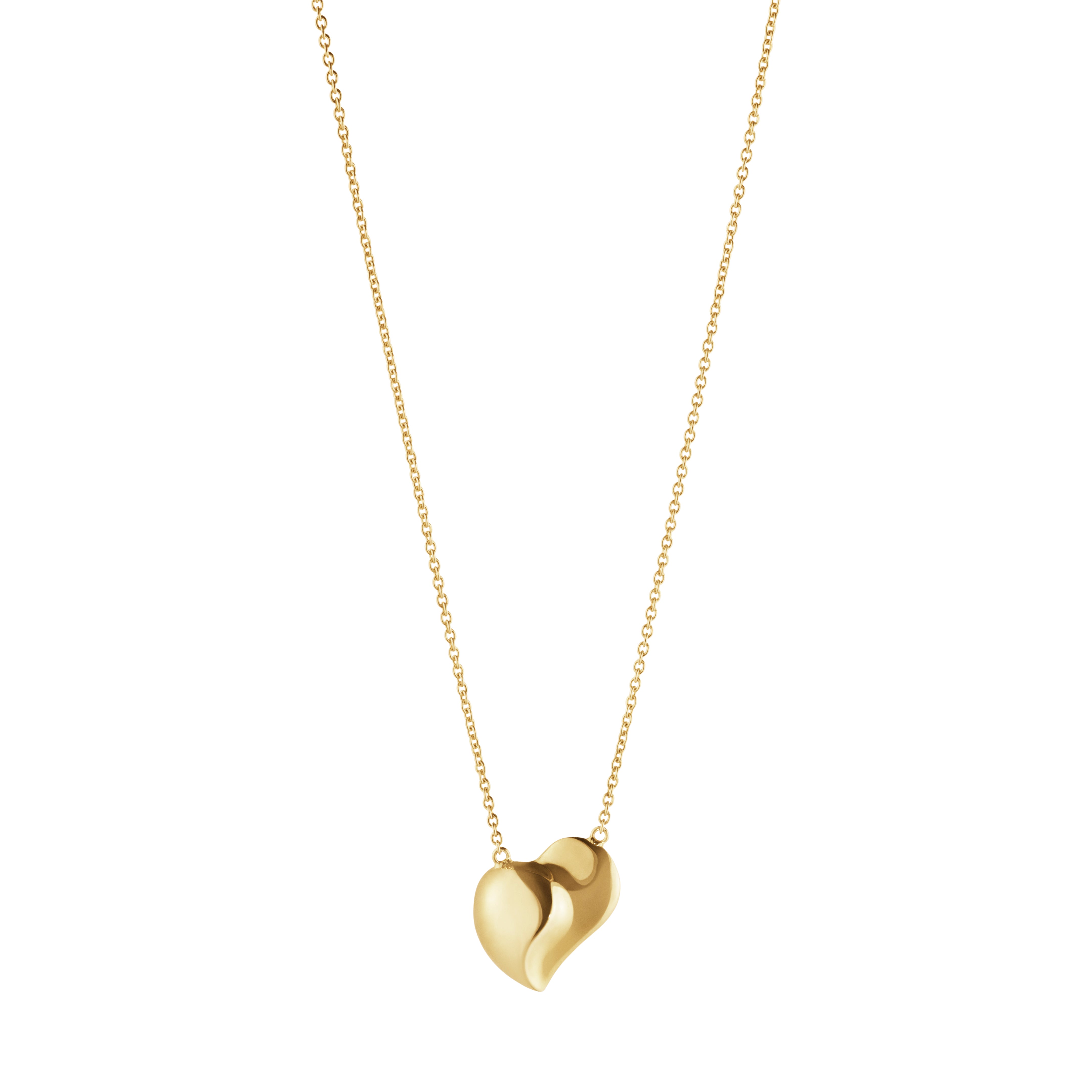 18ct Yellow Gold Heart Pendant
