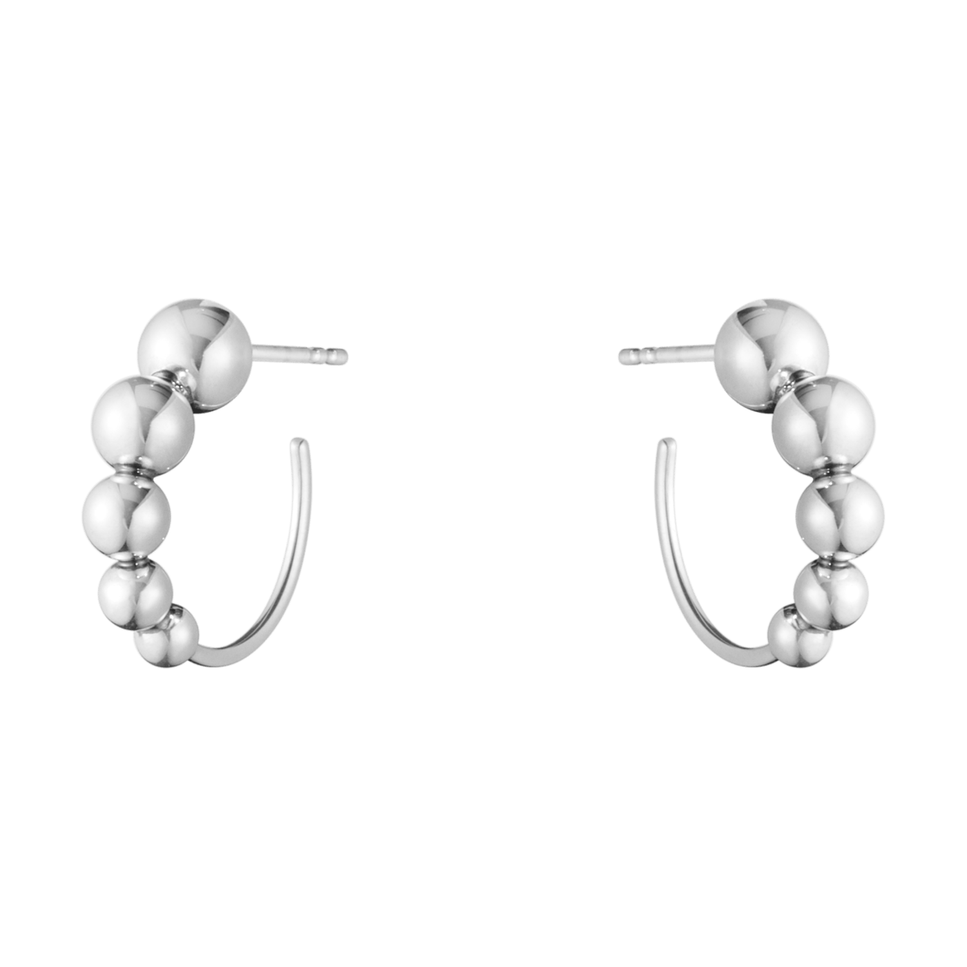 Silver Moonlight Grapes Earrings