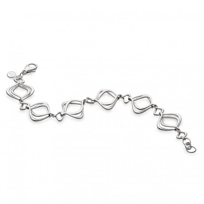 Silver Entwine Alicia Rose Bracelet