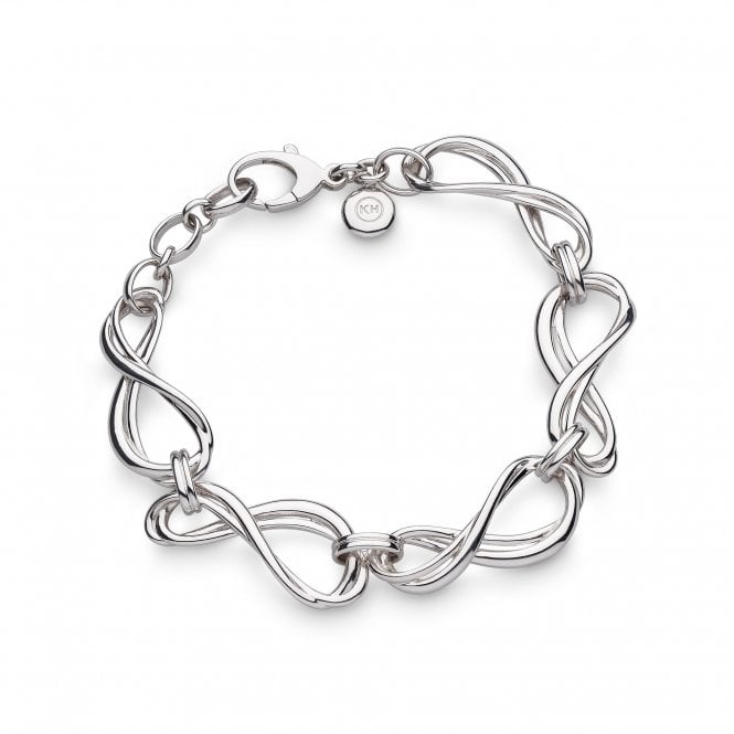 Silver Infinity Grande Link Bracelet