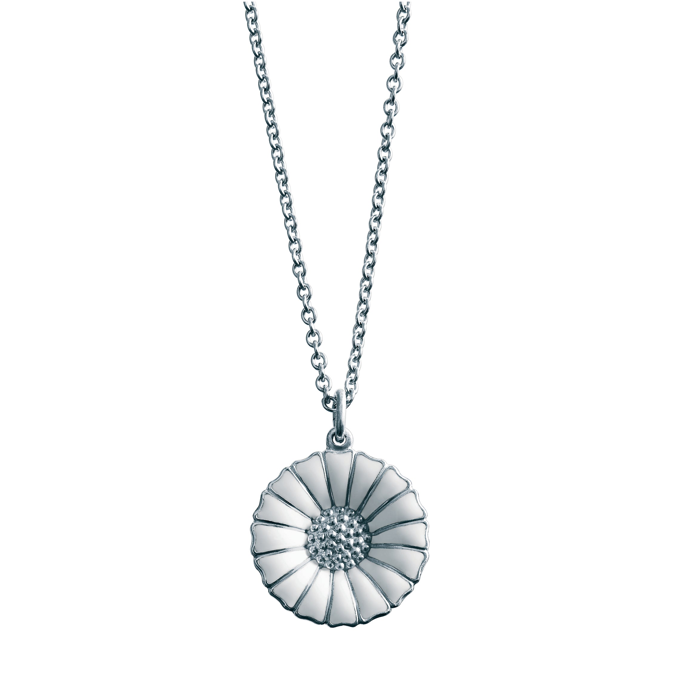 Silver Daisy Pendant