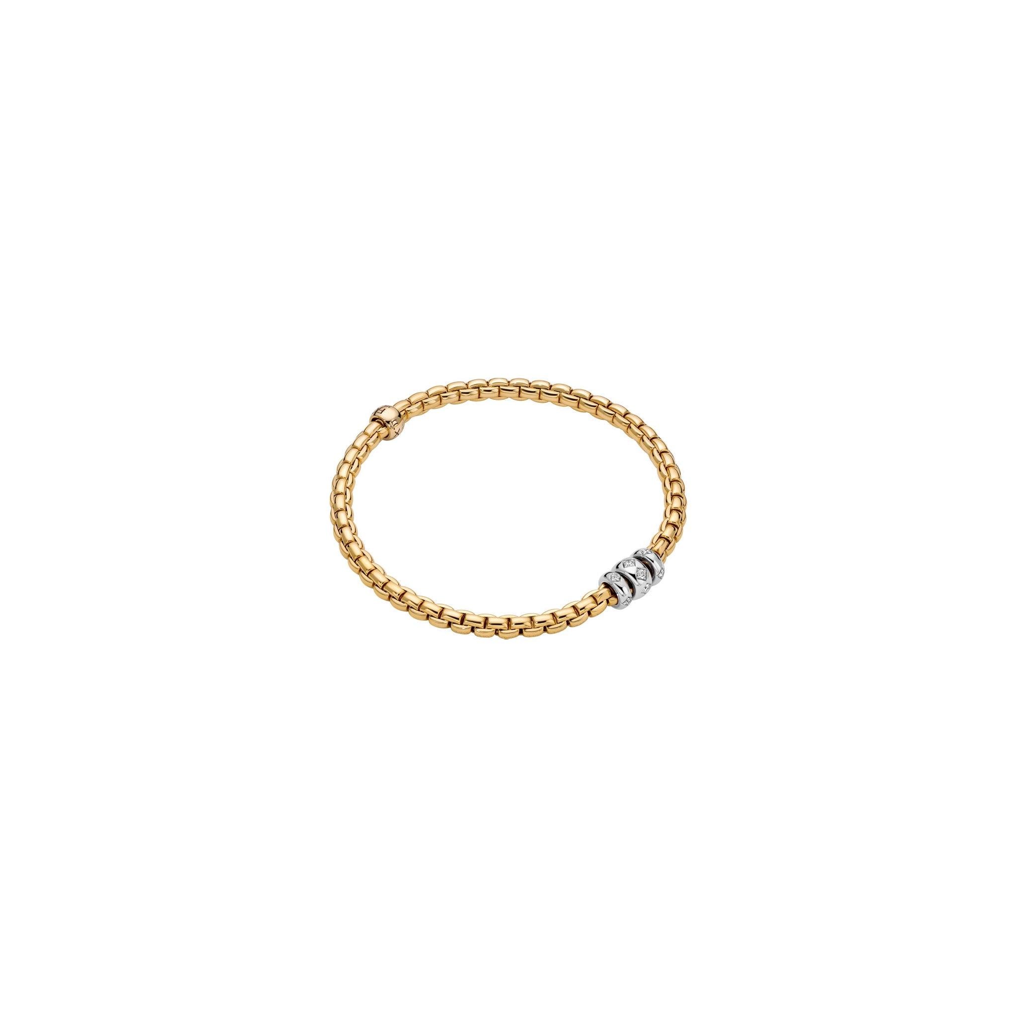 Eka Bracelet Yllw/Wht dia 0.18ct