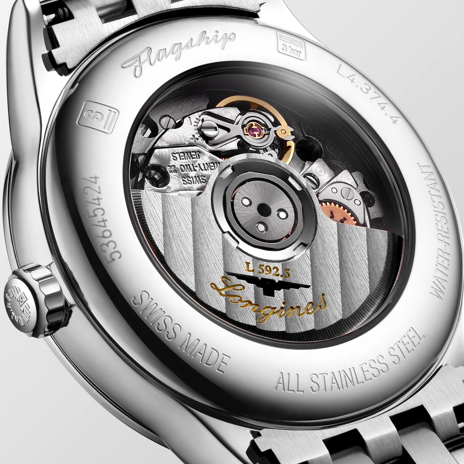 Flagship White Mother of Pearl diamond set dial