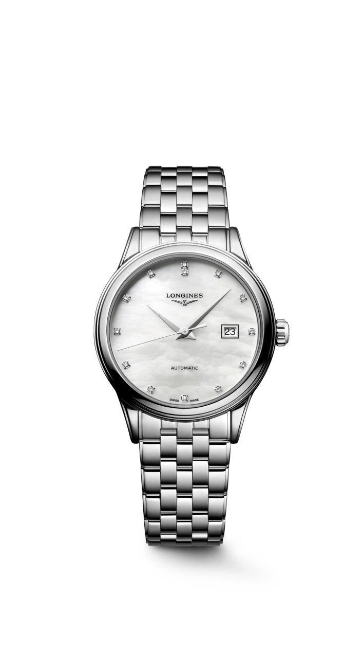 Flagship White Mother of Pearl diamond set dial