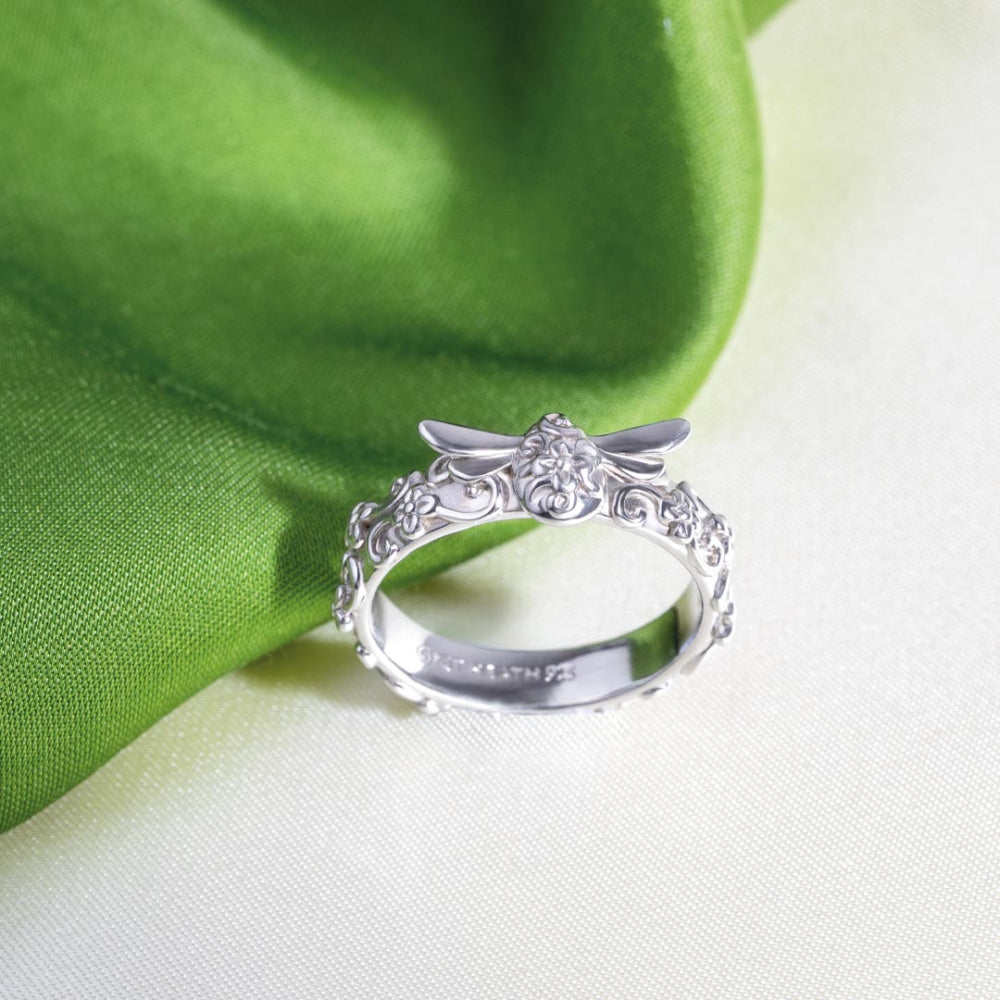 KH Silv Blossom Flyte Honey Bee Ring