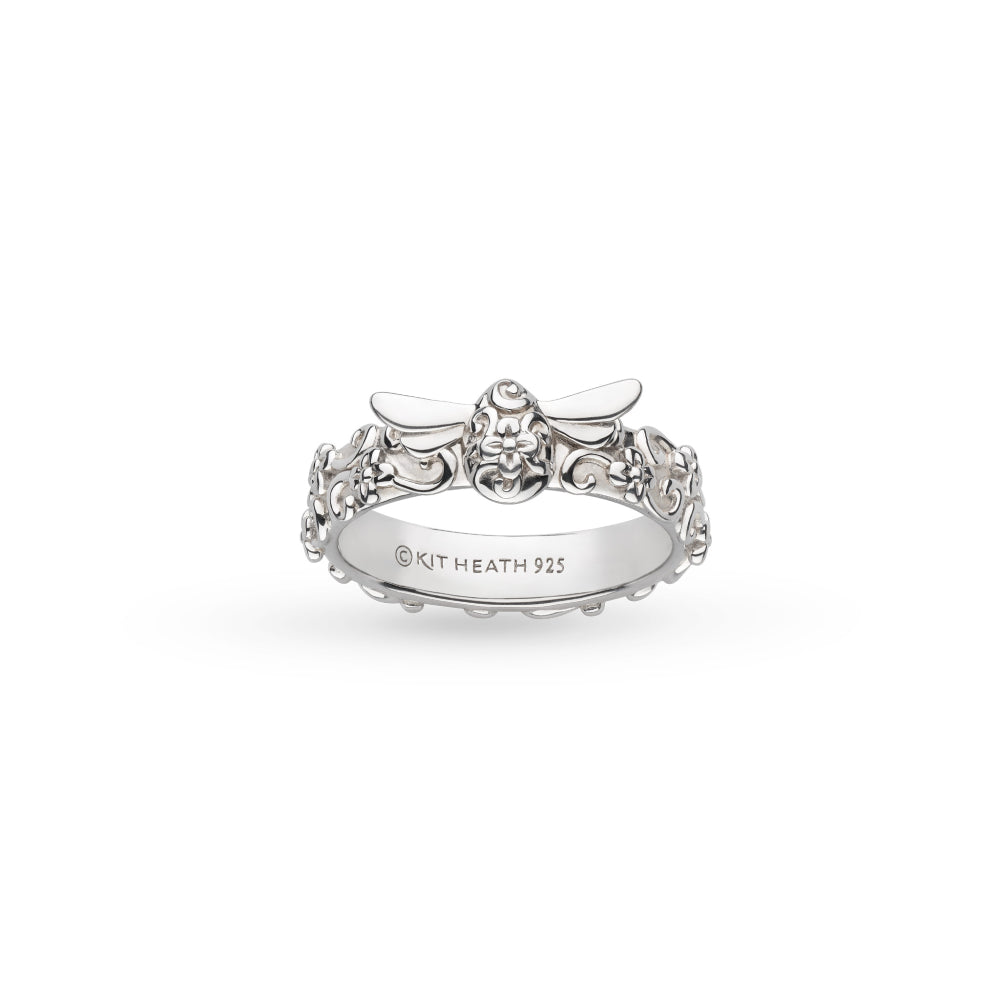 KH Silv Blossom Flyte Honey Bee Ring