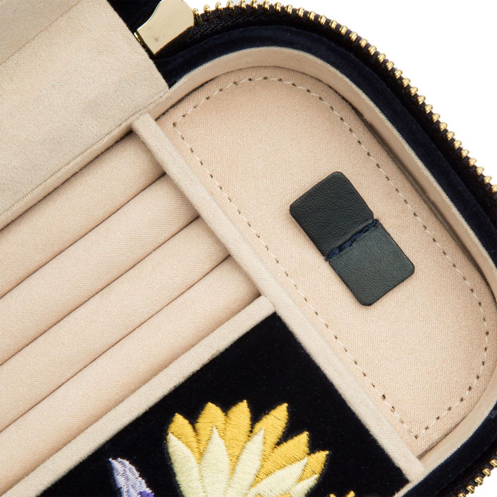 Zoe Travel Zip Case - Indigo