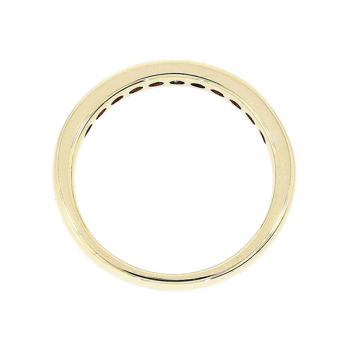 18ct Yellow Gold Ruby and Diamond Eternity Ring