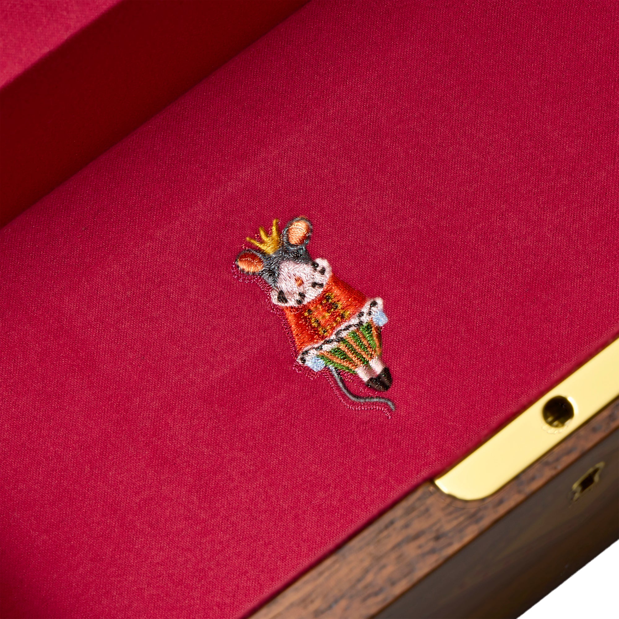 Wolf 1834 Ballet Musical Jewellery Box- Nutcracker Walnut Wood