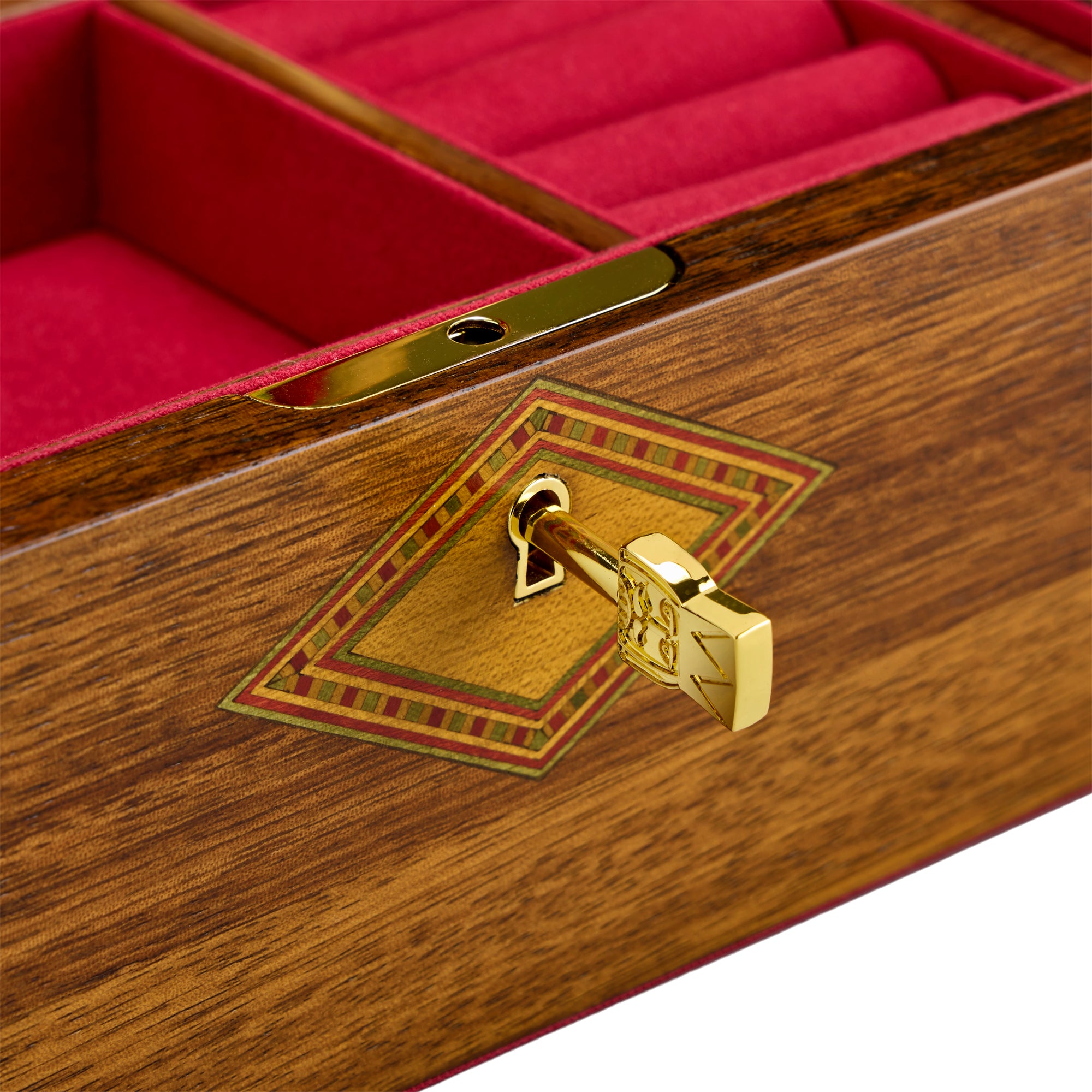Wolf 1834 Ballet Musical Jewellery Box- Nutcracker Walnut Wood