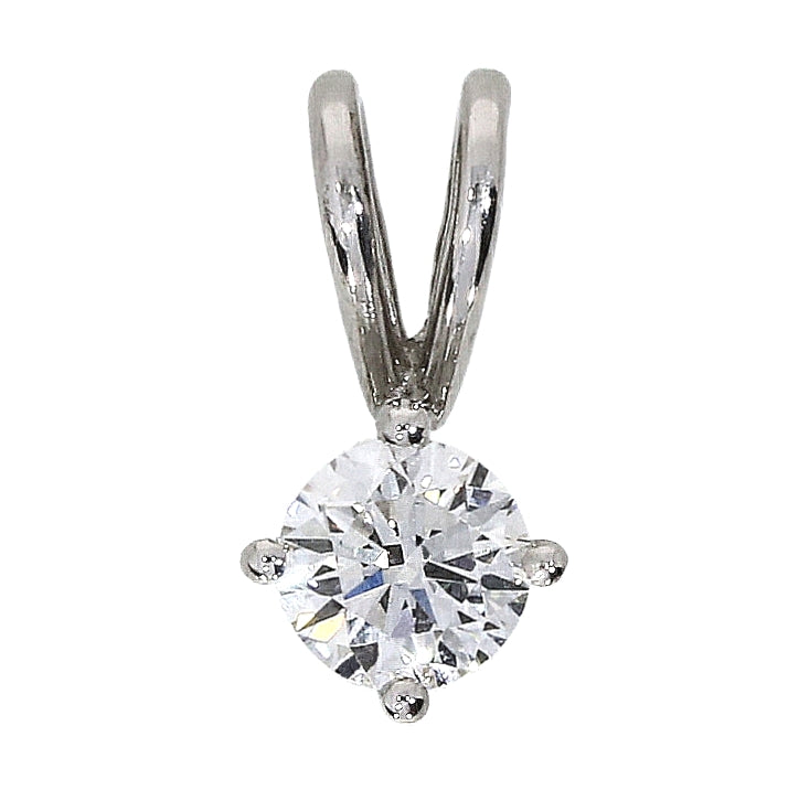 18ct WG Dia SS Pend
