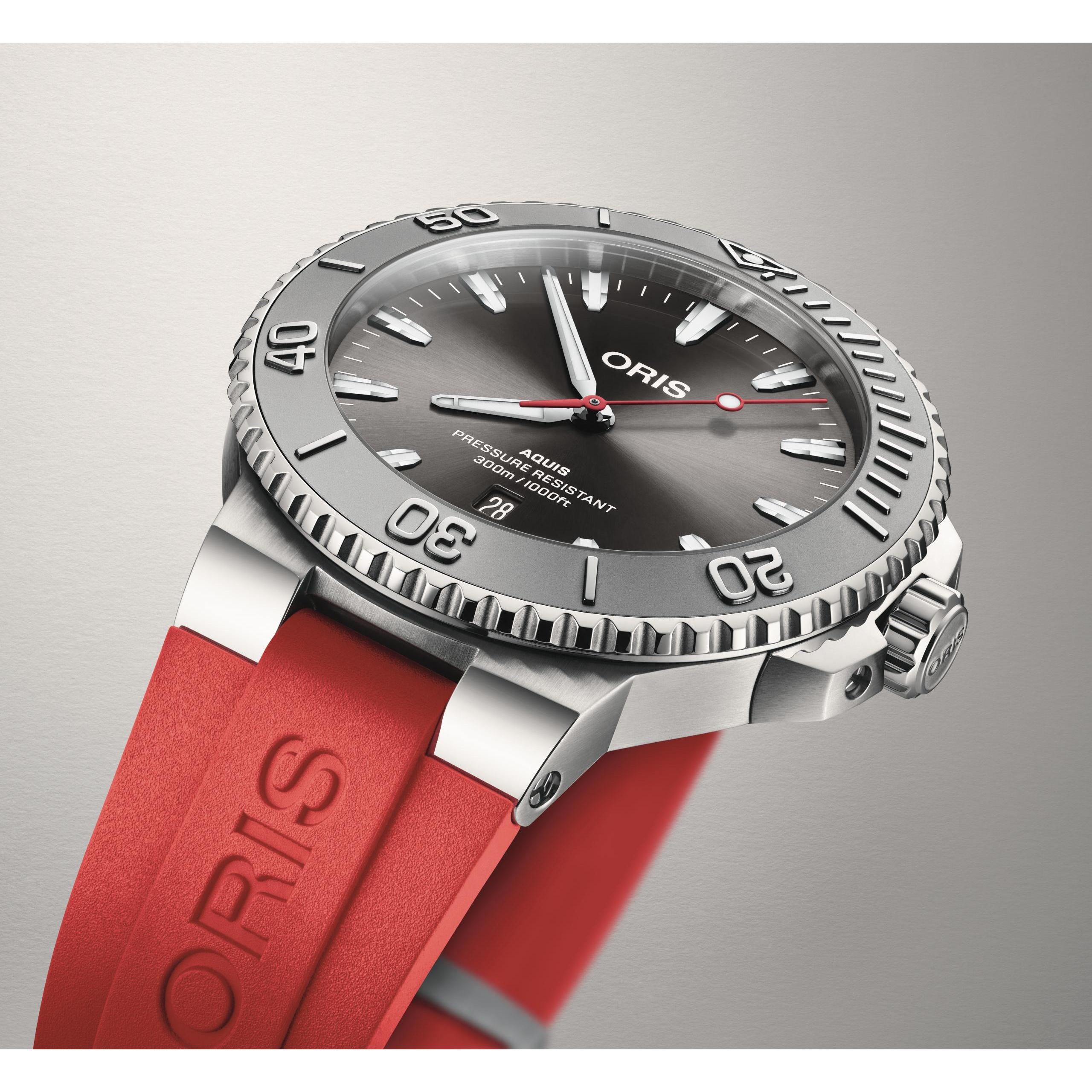 Aquis Date Relief - Grey Dial - 43.50mm