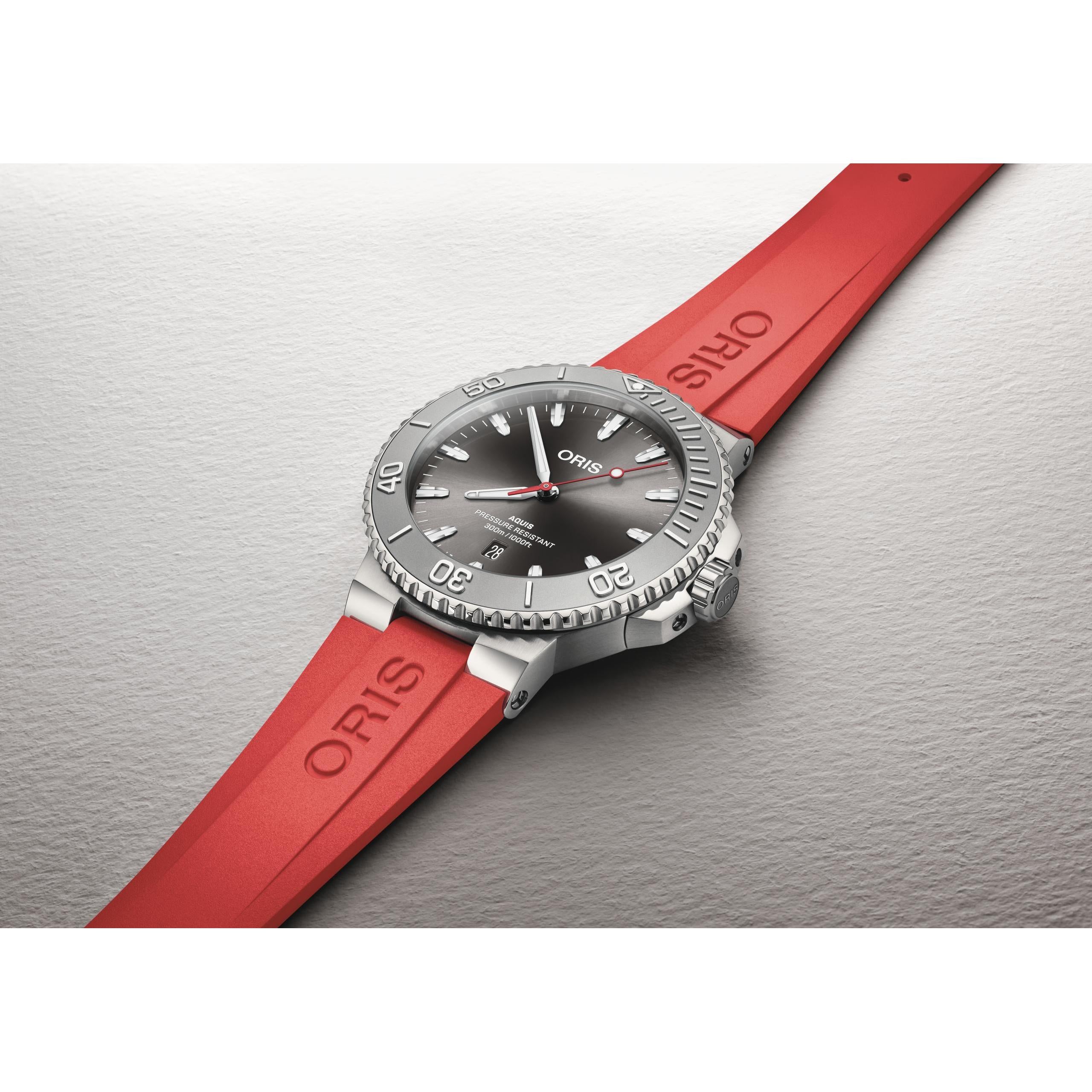 Aquis Date Relief - Grey Dial - 43.50mm