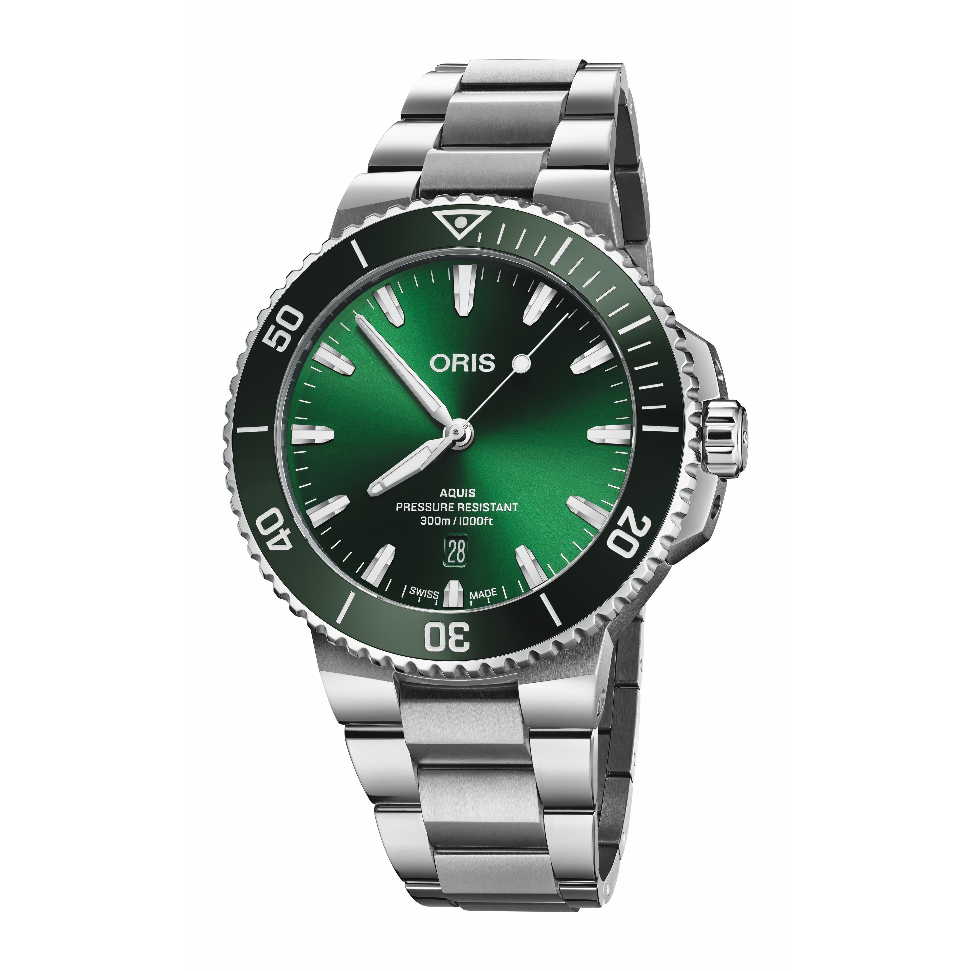 Aquis Date - Green Dial - 43.50mm