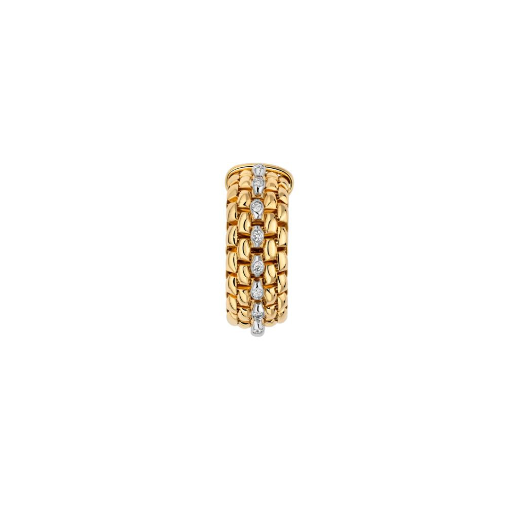 Panorama 18ct Yellow Gold Flex-it Diamond Set Ring