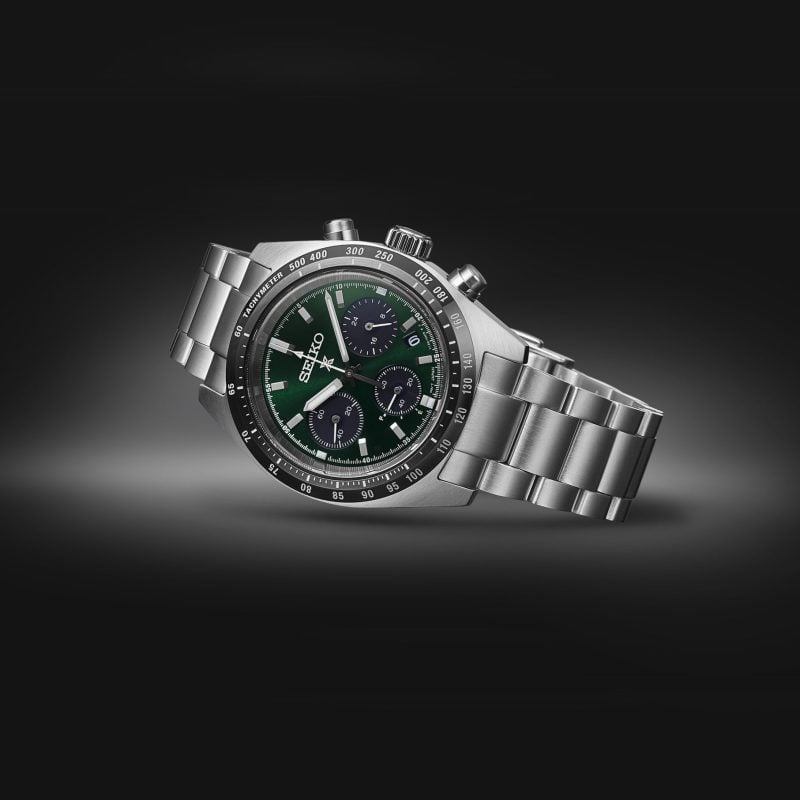 Prospex ‘Deep Green’ Speedtimer Solar Chronograph