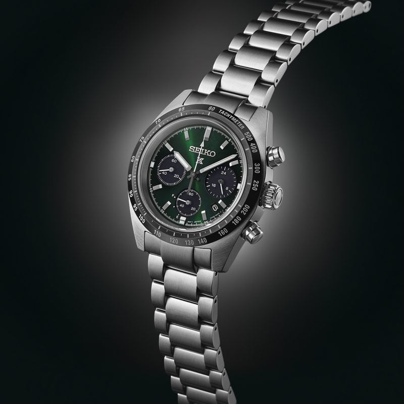 Prospex ‘Deep Green’ Speedtimer Solar Chronograph