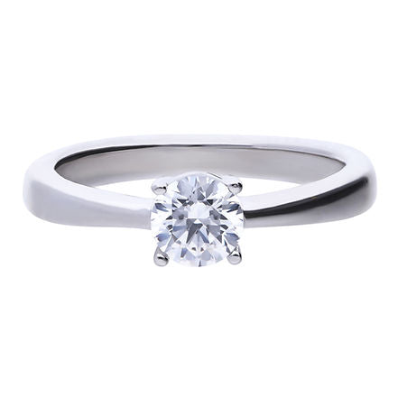 4 Claw Set 0.75ct Zirconia Ring