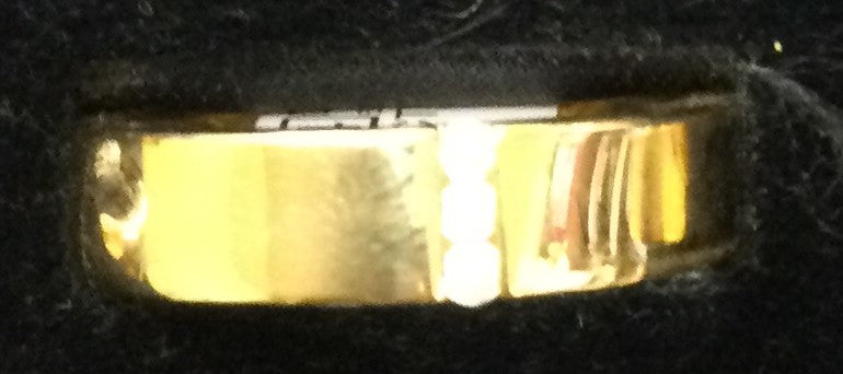 9ct Yellow Gold 3dia Band Chan