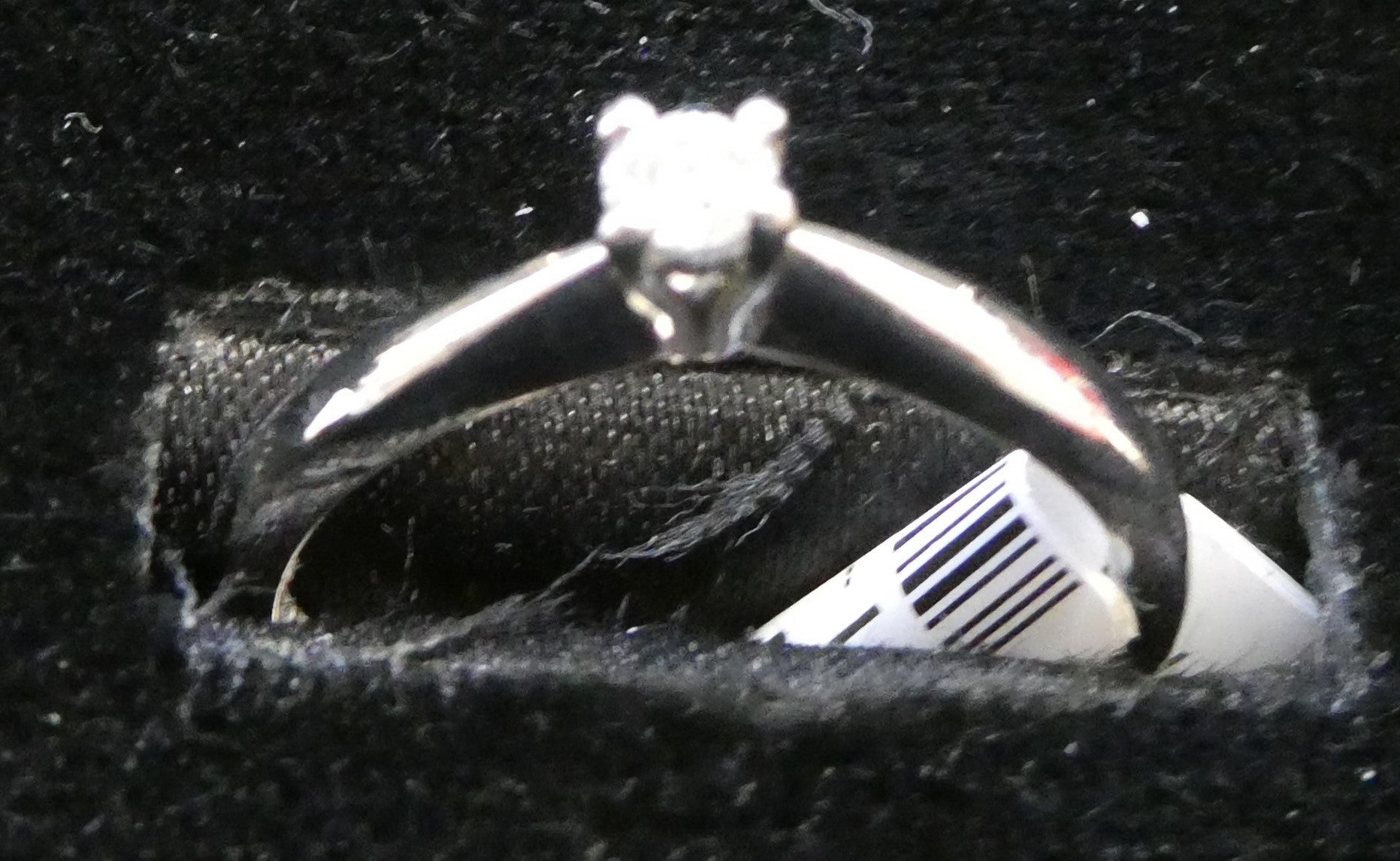 18ct White Gold B/C Diam Clw 0.10ct