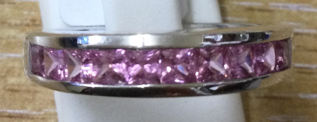 18ct White Gold 10sqpksap Chan
