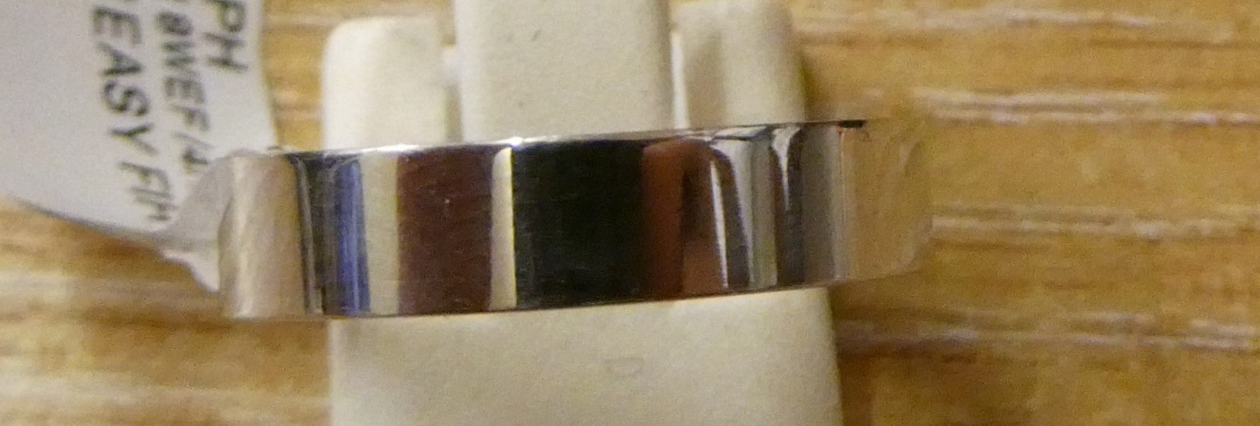 18ct White Gold Easy Fir Crt 4mm   N